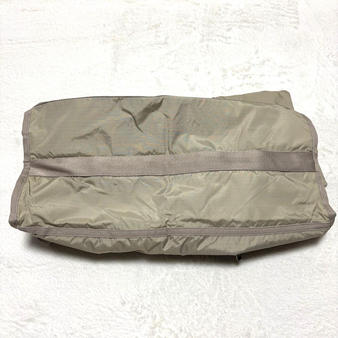 ◆新品◆未使用◆ LeSportsac ポーチ付き 大型ボストンバッグ ベージュ
