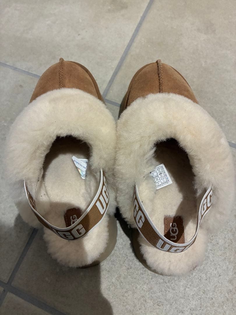 UGG ムートンスリッポン　ブラウン（ファンケット）