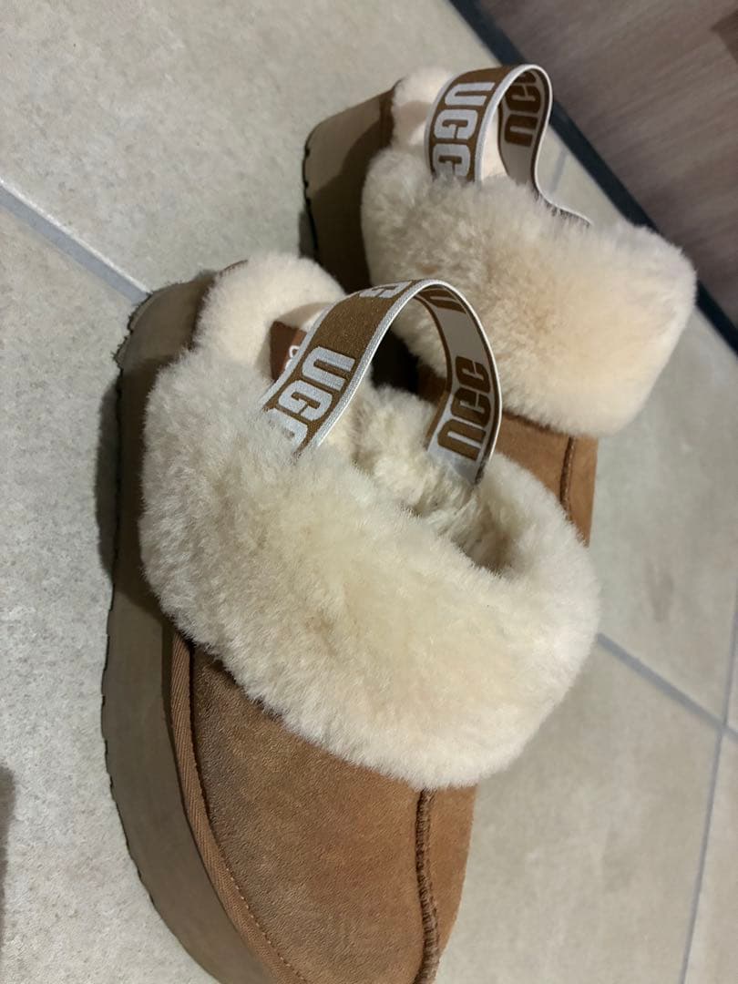 UGG ムートンスリッポン　ブラウン（ファンケット）