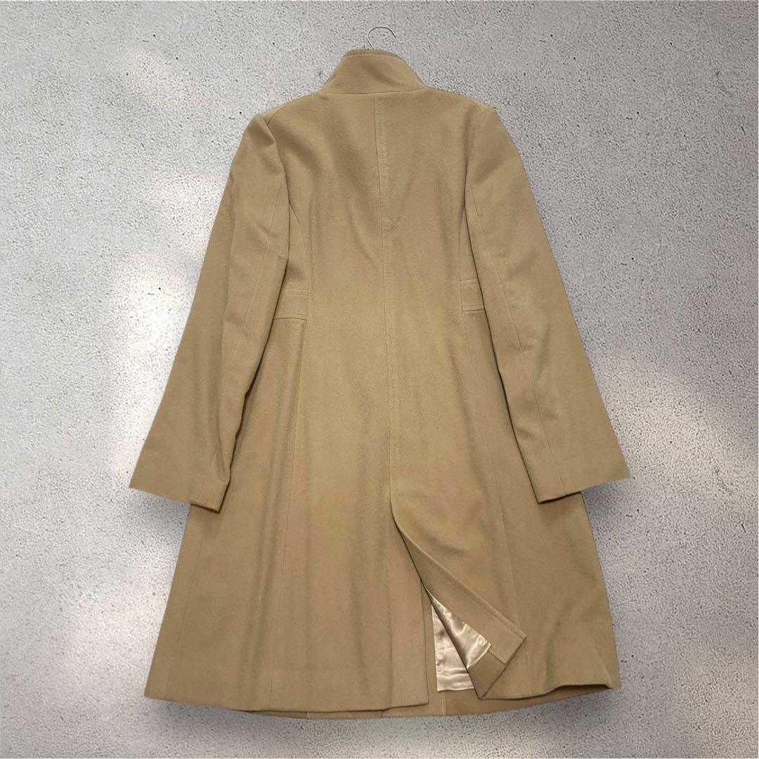 美品✨INDIVI VAI カシミヤ100% キャメルベージュ　コート　Lサイズ