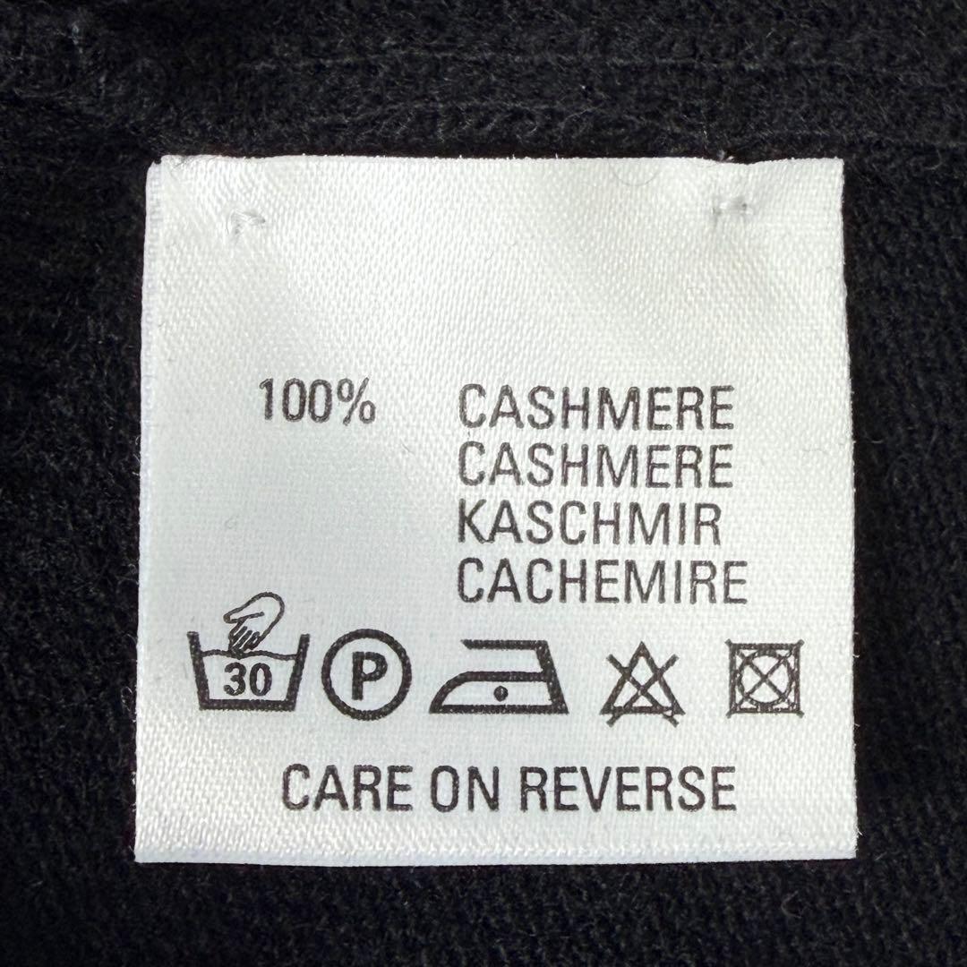 バランタイン 最高級カシミヤ100% アンサンブル 40 黒 スコットランド製
