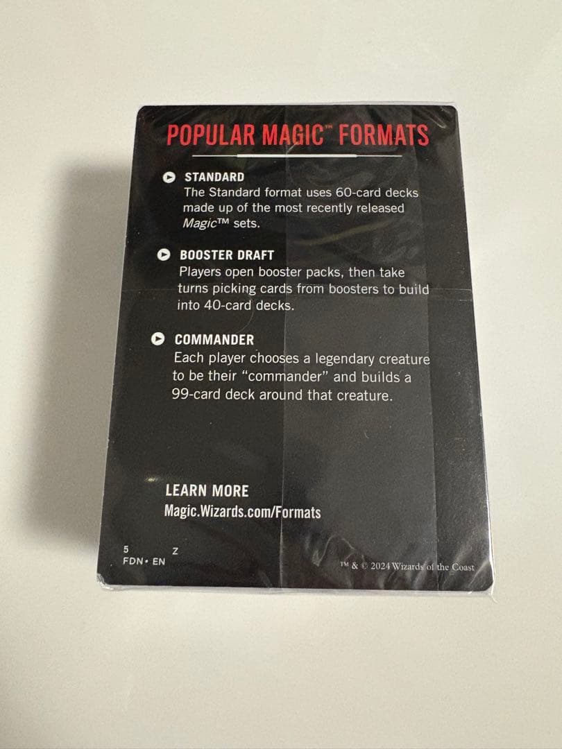 MTG 統率者デッキ　カウンターブリッツ　英語版　デッキのみ　FF10