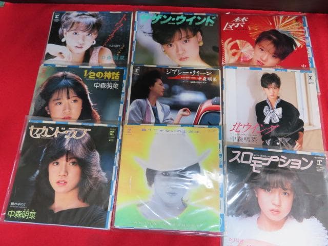 た*ま様 【ee31/6】中森明菜 　EPレコード　14枚セット