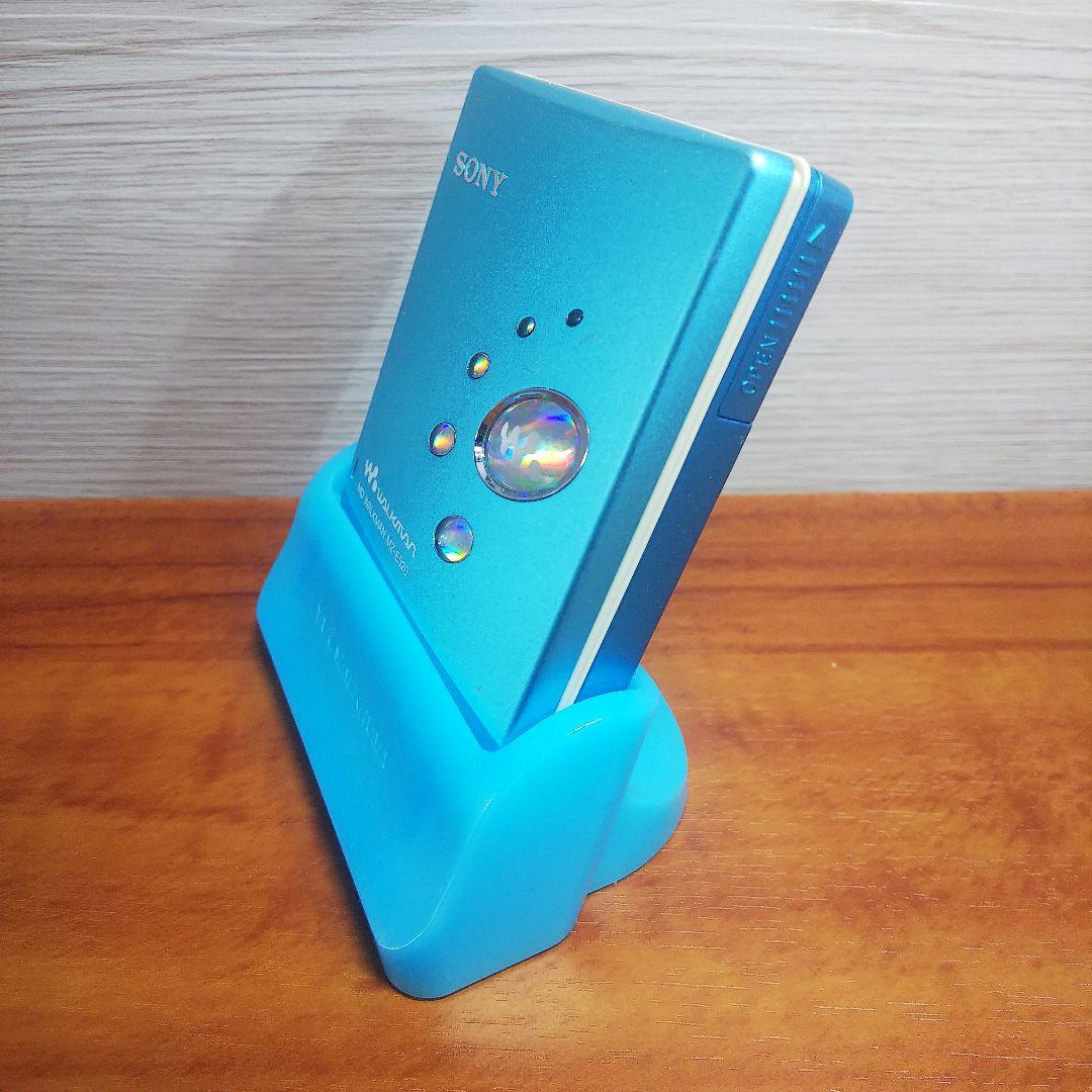 ●SONY MD WALKMAN MZ-E520 青 動作品