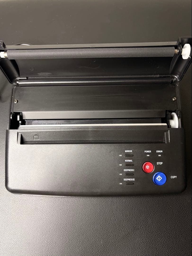 タトゥー　転写サーマルコピー機