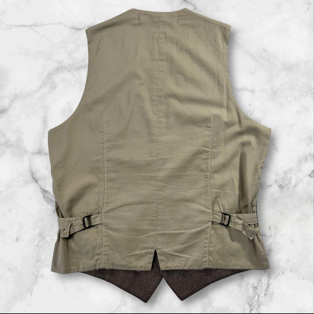 極美品 MONTEDORO ジレ ベスト サイズS イタリア製 美シルエット