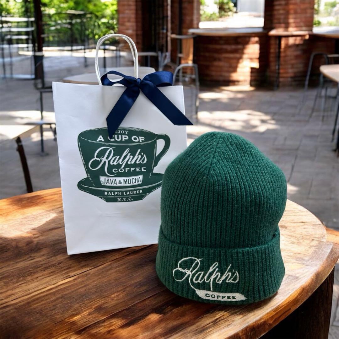 美品❗️ Ralph's Coffee ニットキャップ ビーニー