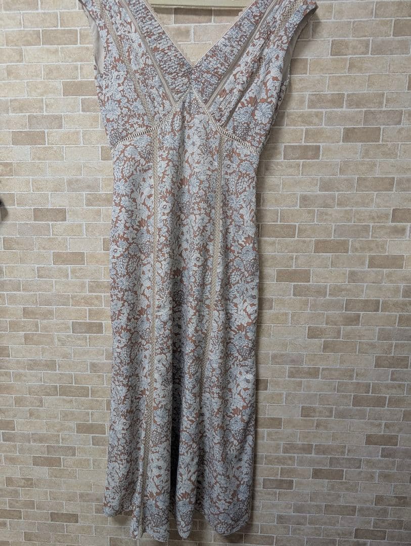 ワンピース Her lip to / Lace Trimmed Floral Dress