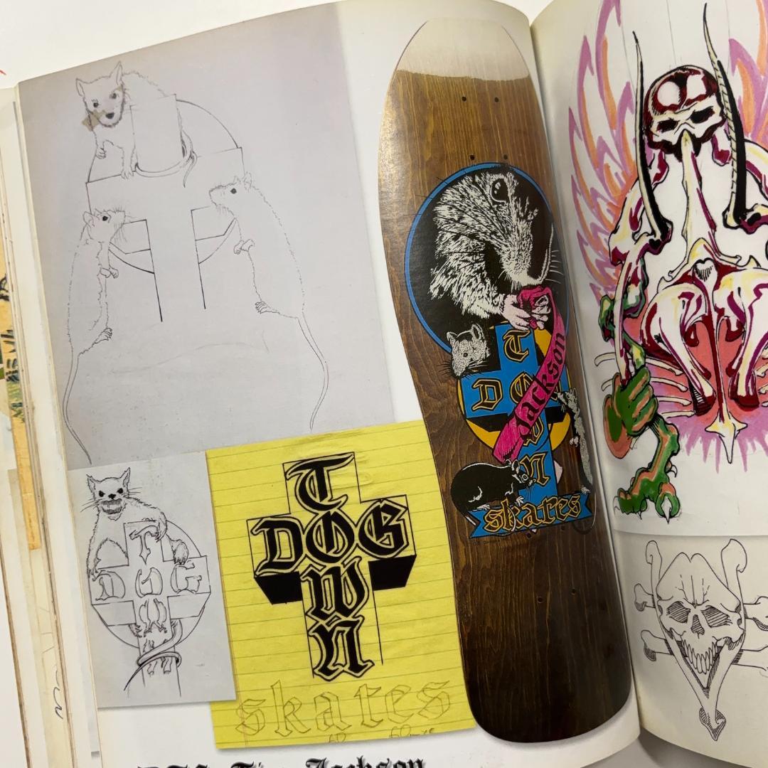 スケートボードアート写真集　Bulldog’s Art Wes Humpston