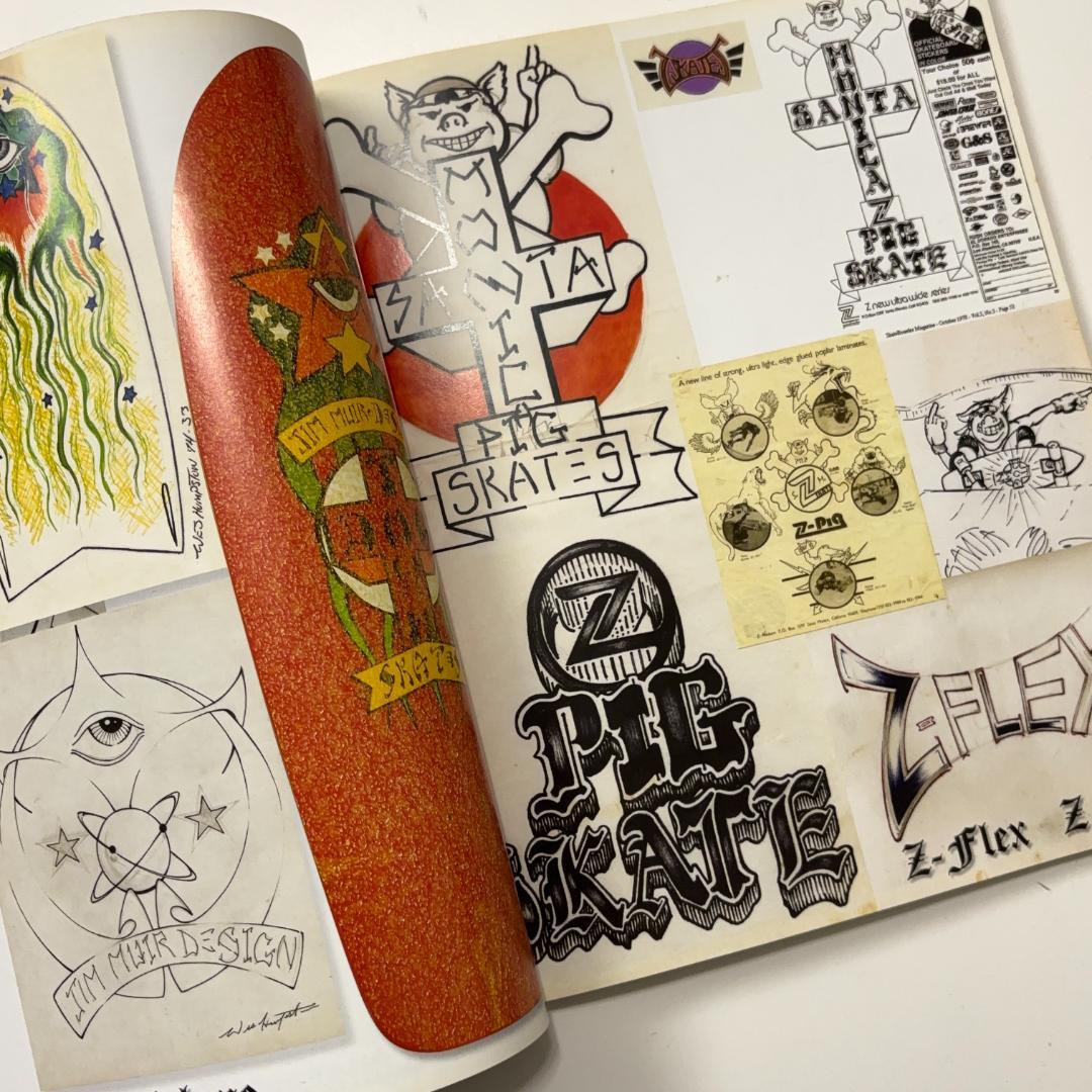 スケートボードアート写真集　Bulldog’s Art Wes Humpston