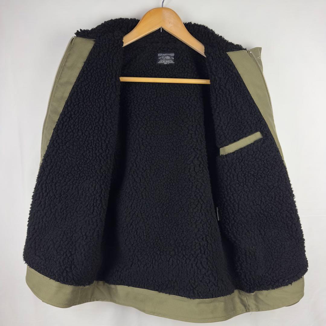 CRIMIE クライミー N-1 デッキジャケット ステンシル カーキ　S