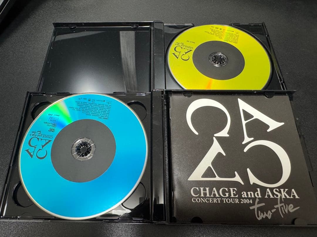 希少 CHAGE&ASKA two-five 2004 DVD 美品 チャゲアス
