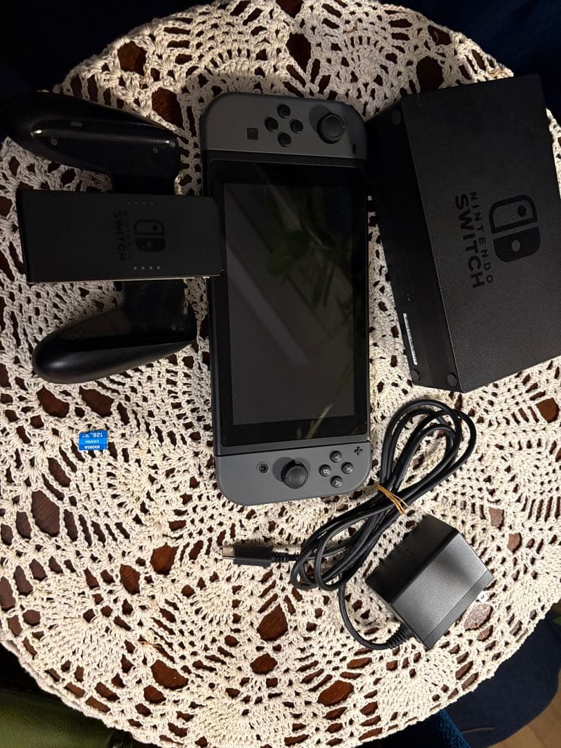 Nintendo Switch1 グレー 本体 付属品付き