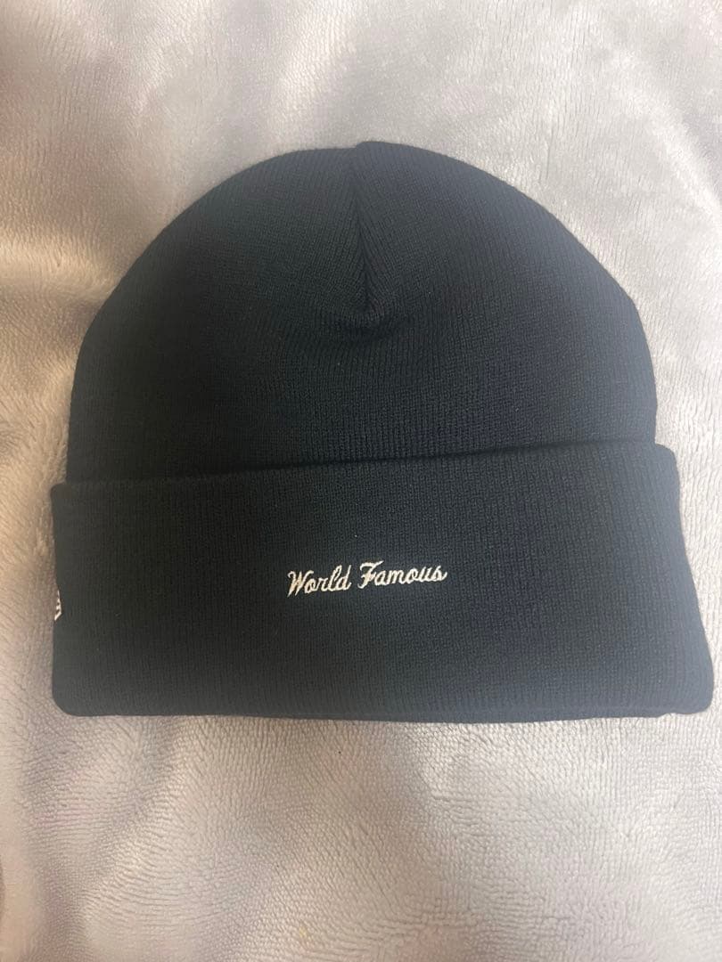 【⭐️美品⭐️】supreme ビーニー　ネイビー