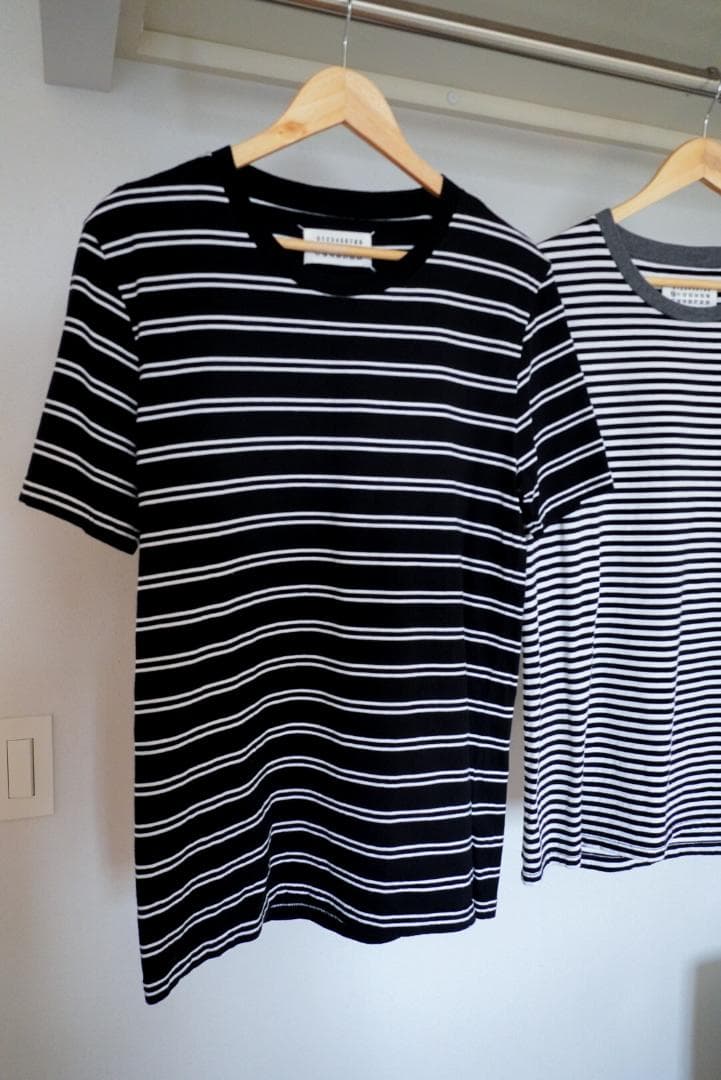 Maison Margiela 2016SS ボーダー パックT 3枚セット S