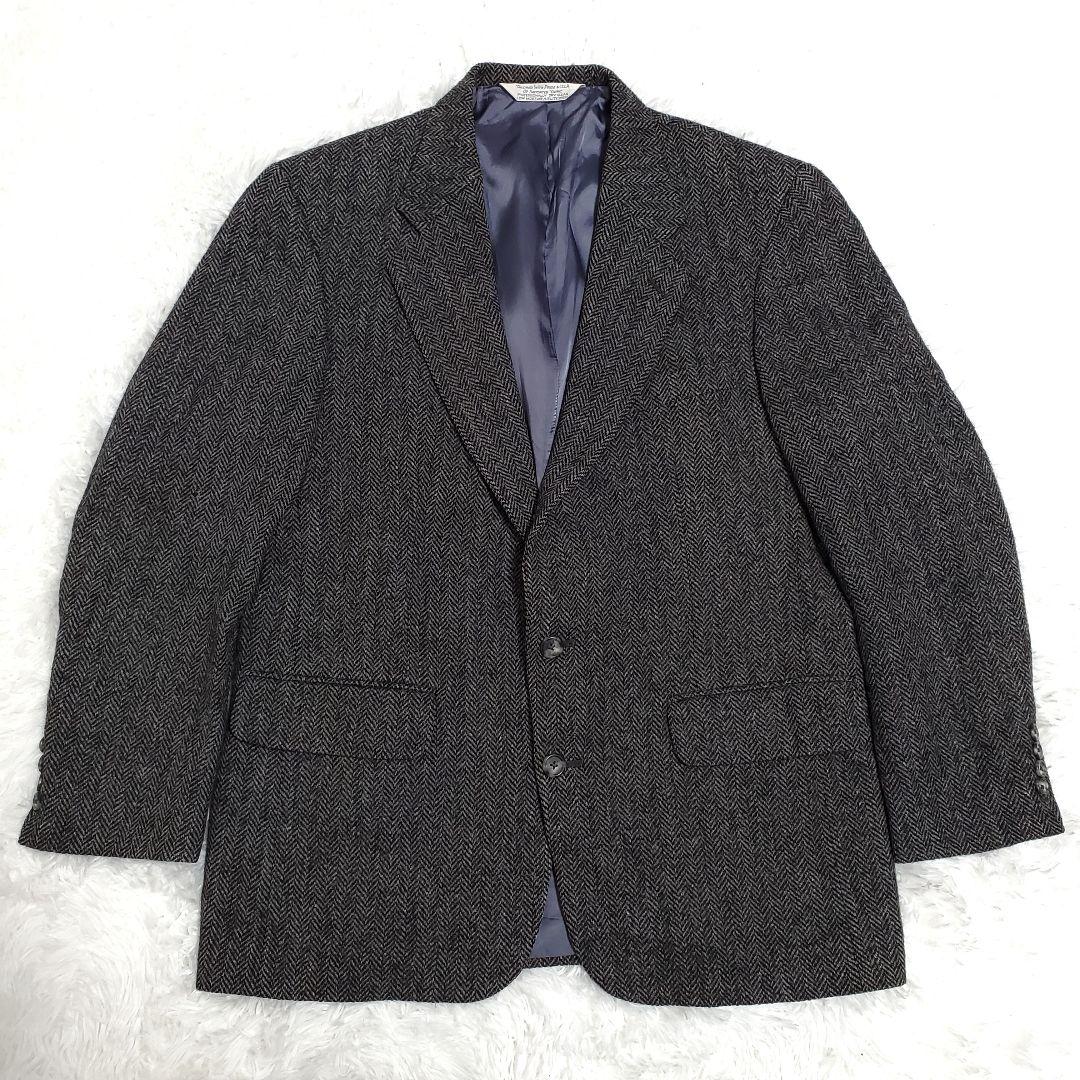 希少✨LANDSEND　ハリスツイード　テーラードジャケット　　たいやき様