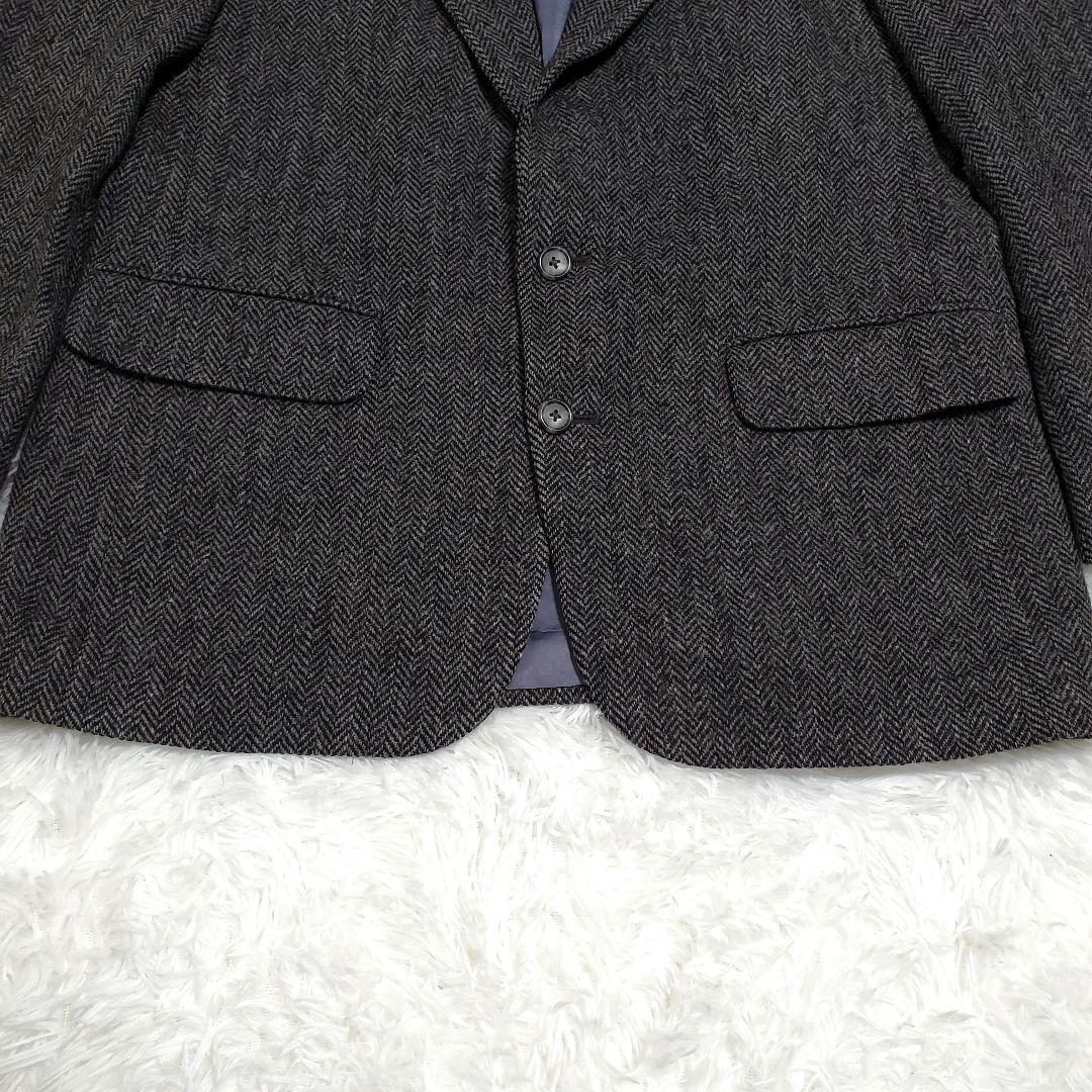 希少✨LANDSEND　ハリスツイード　テーラードジャケット　　たいやき様