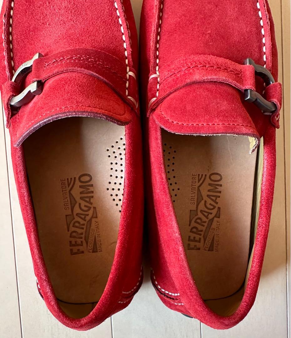 美品 FERRAGAMO ドライビングシューズ サイズ7