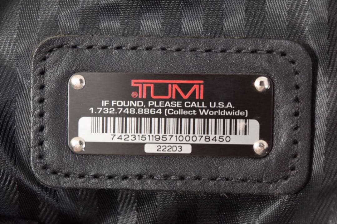 TUMI 2wayボストンバッグ　222D3