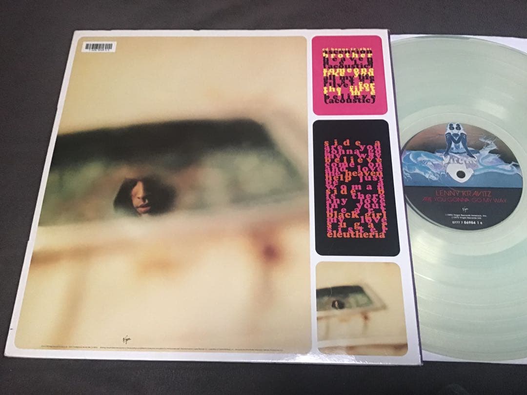 クリアLP＋CD LennyKravitz　AreYouGonnaGoMyWay