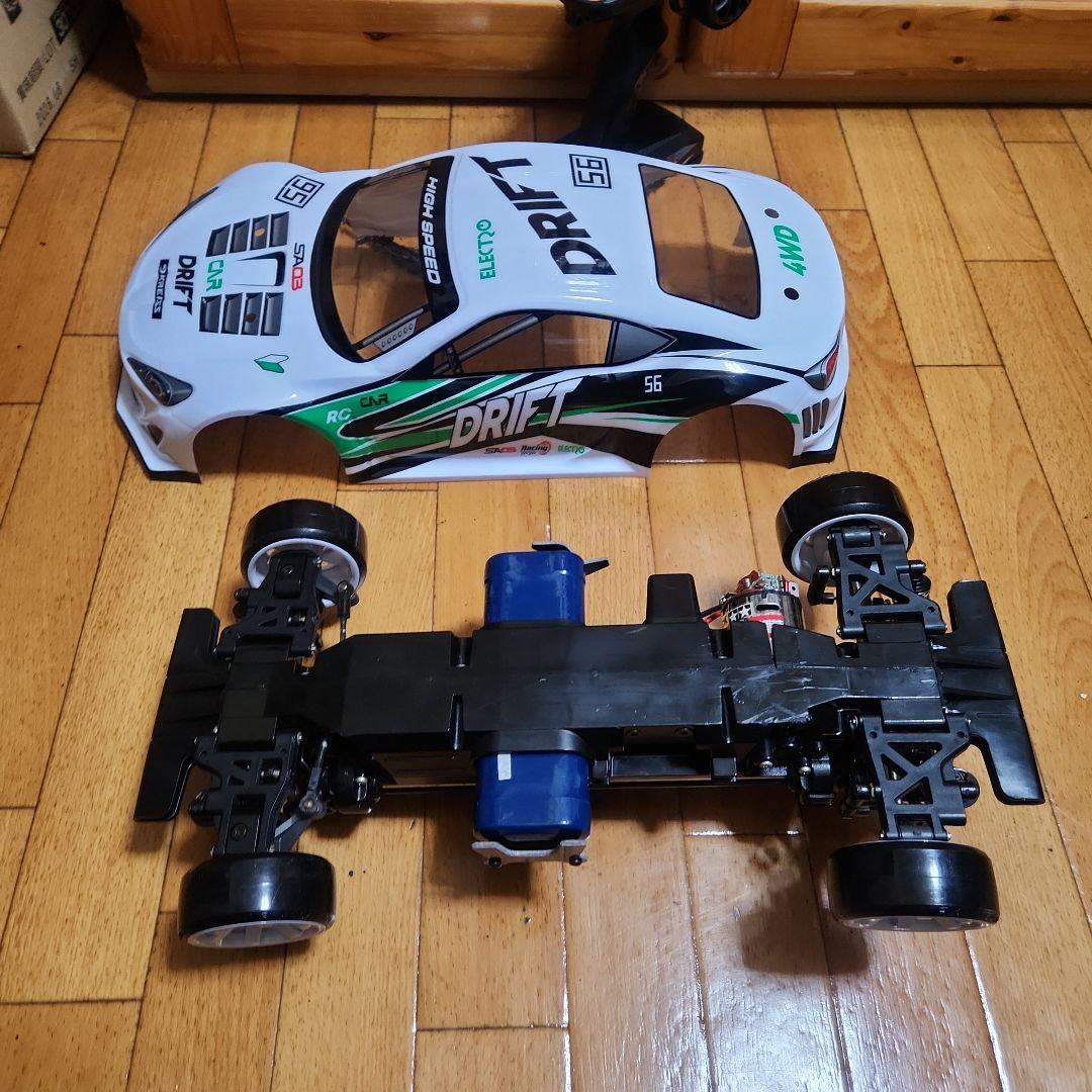 タミヤ ドリフト ラジコン フルセット　TL01 シルビア　ボディ　　　tt02