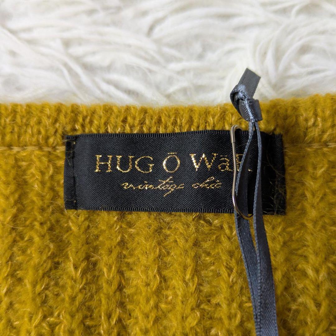 《新品タグ付》HUG O WaR トライアングルラインスリーブニットカーディガン