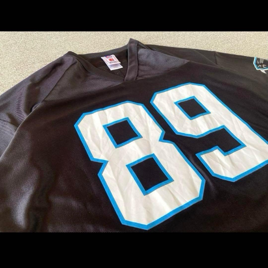 《NFL Official》パンサーズ　スティーブスミス　アメフト ゲームシャツ