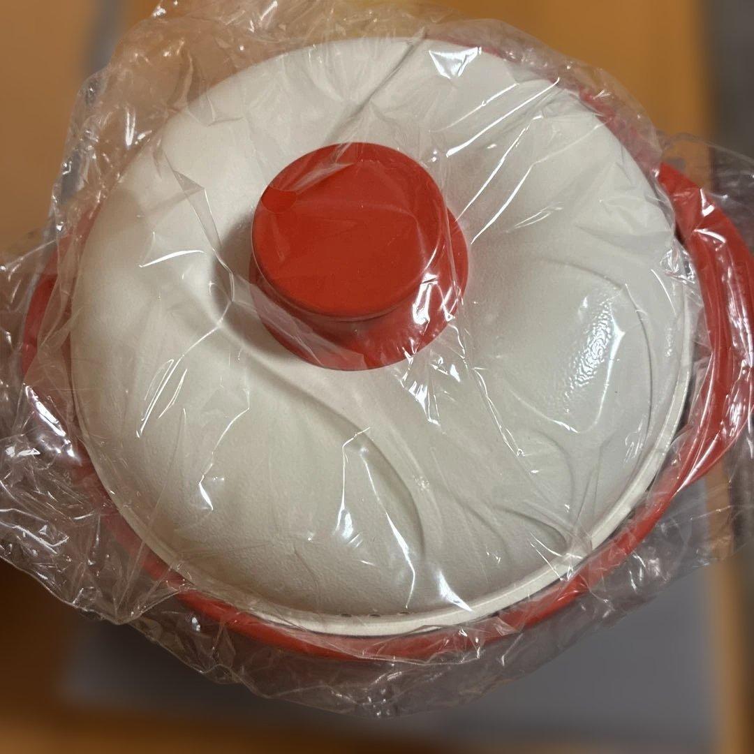 新品 MUK レンジメートプロ 電子レンジ専用調理器具 RED