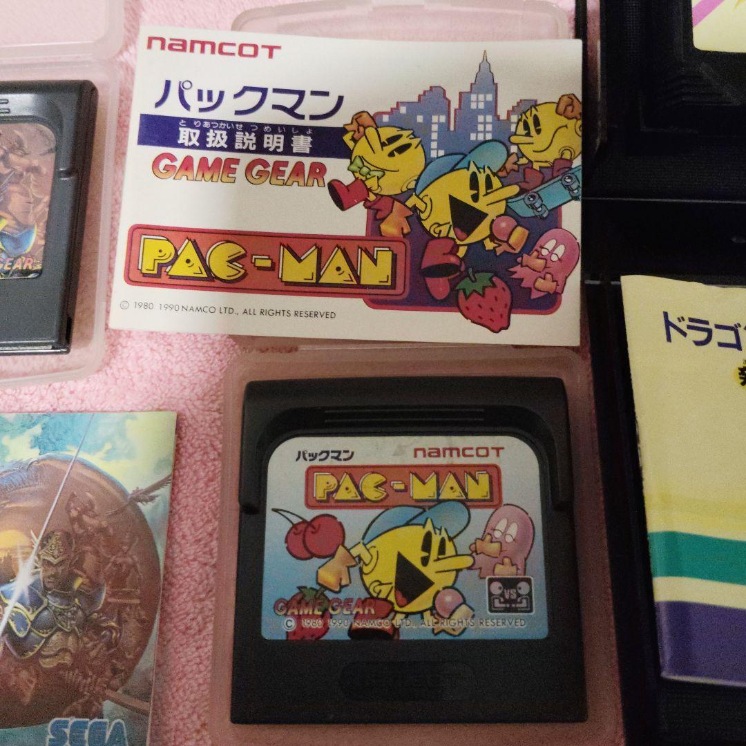 ゲームギア ファミコンのソフト　カセット　説明書　まとめ売り　当時物