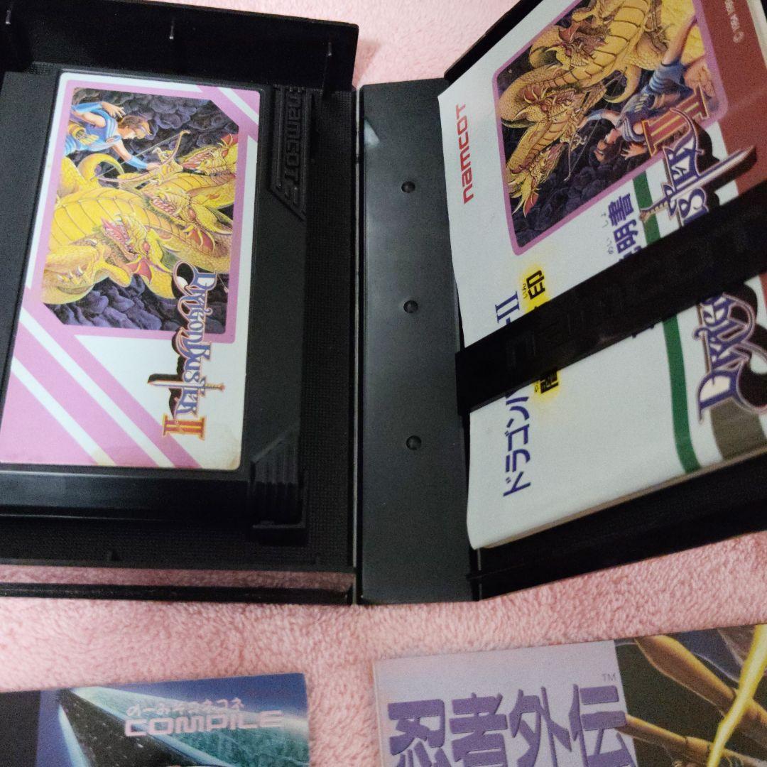 ゲームギア ファミコンのソフト　カセット　説明書　まとめ売り　当時物