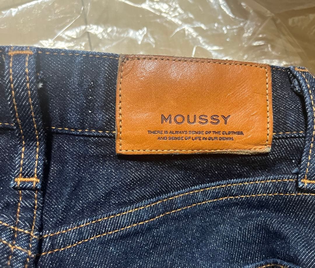MOUSSY MVS FLARE デニムONE WASH 24インチ　即購入可