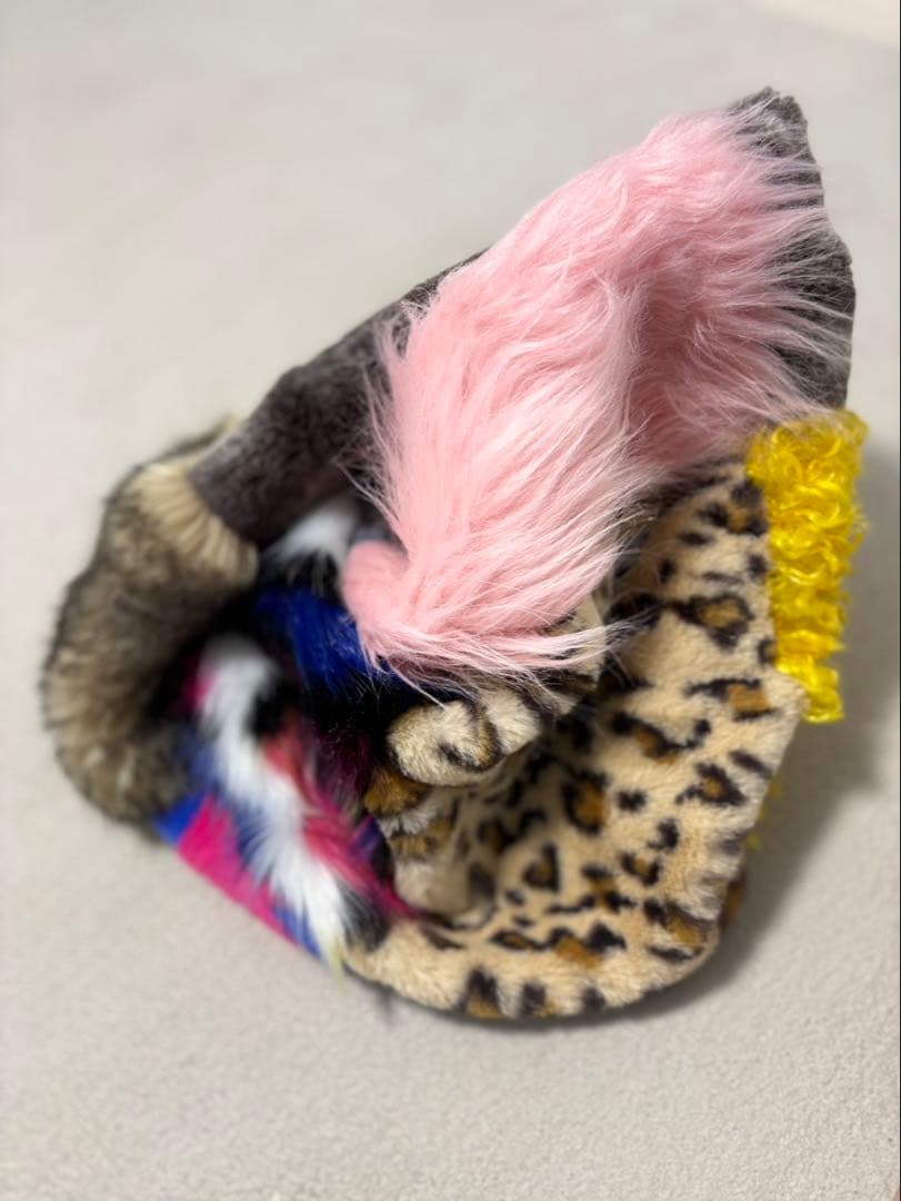新品タグ付き✨tomoki yurita異素材ミックススヌード リアルファー