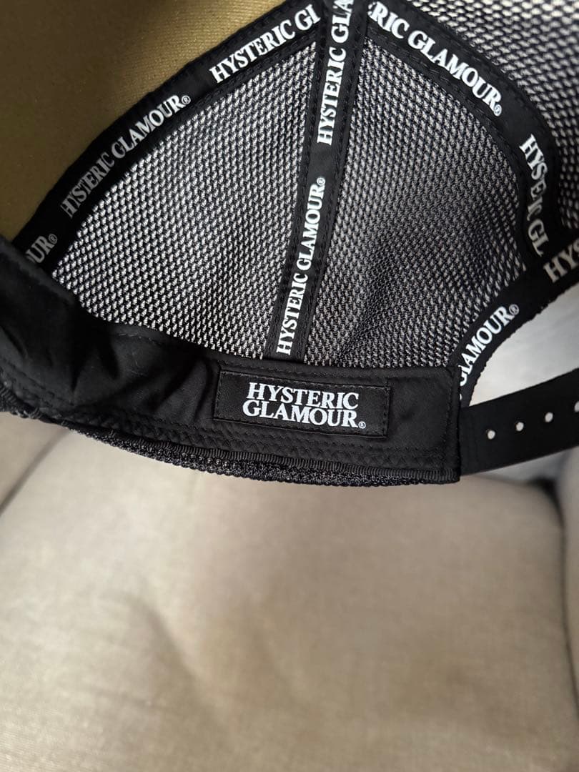 Hysteric Glamour トラッカーキャップ 黒