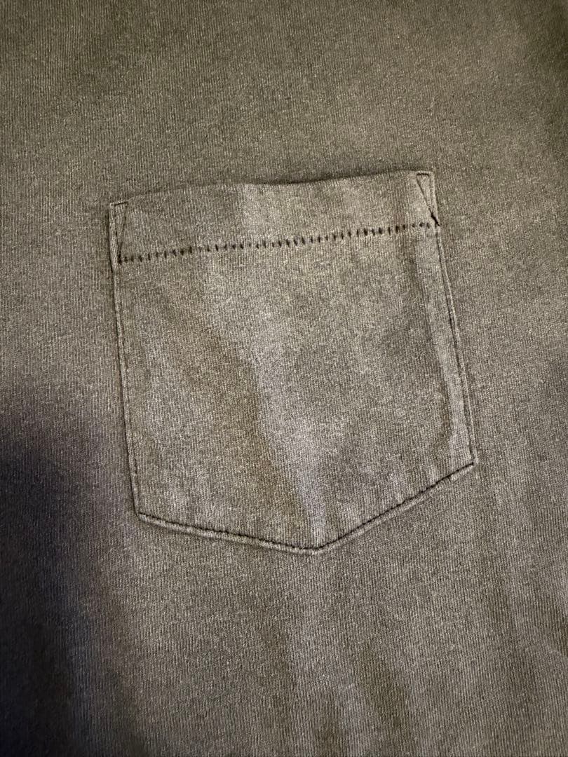 トップス FJ renewal! SUNFADE BLACK POCKET TEE