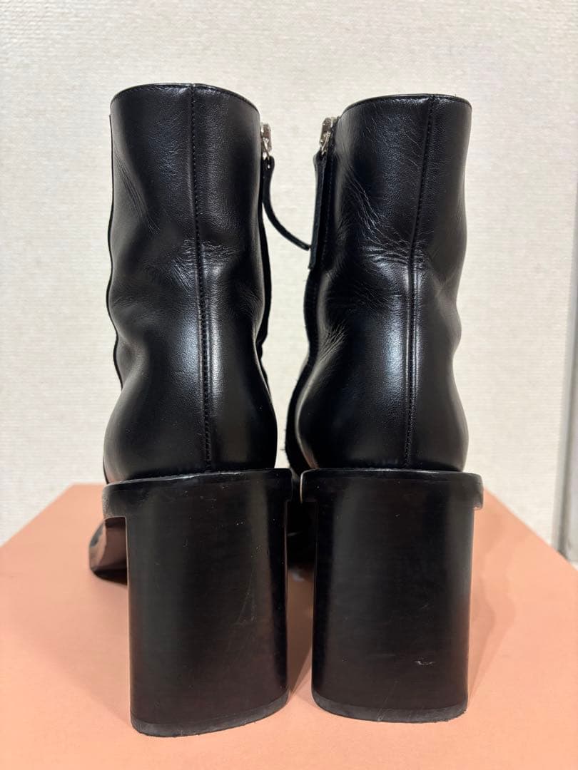 値下げ！Acne Studios レザーブーツ 37 黒