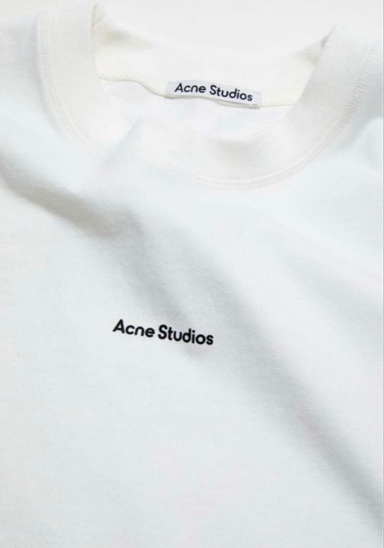 Acne Studios ロゴTシャツ ホワイト