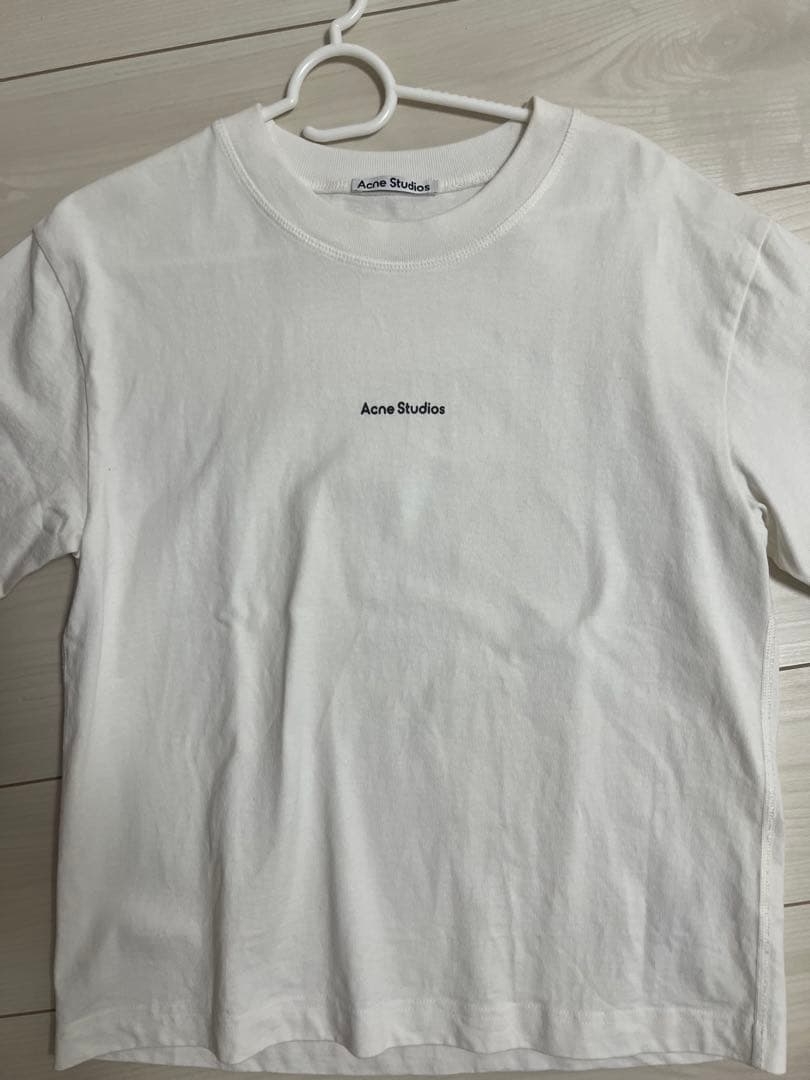 Acne Studios ロゴTシャツ ホワイト
