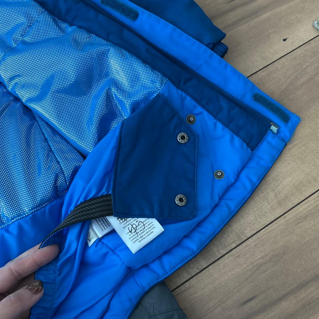 専用　Columbia 子ども用スキーウェア 青/グレー　150