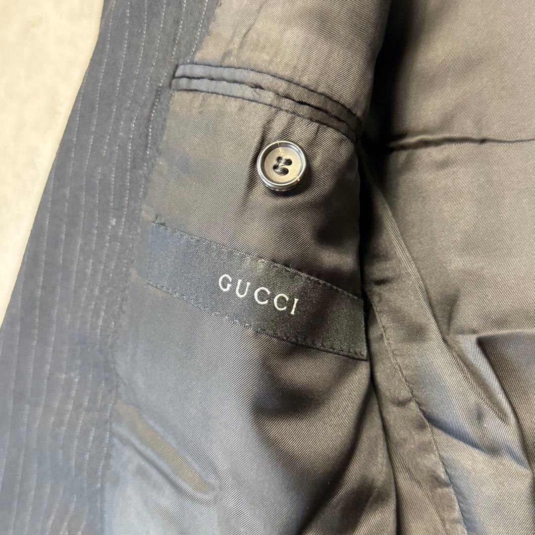 GUCCI トムフォード期 ストライプ シングル 3B スーツ セットアップ