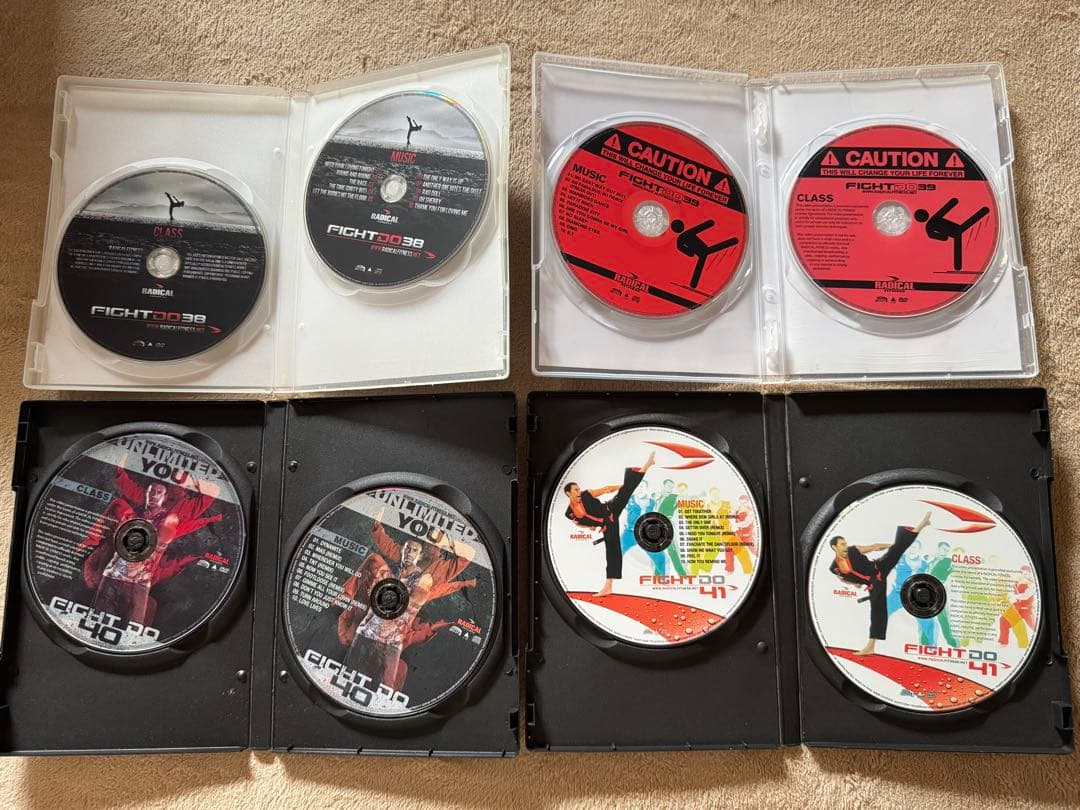 ファイドゥ FIGHT DO №38〜41 CD&DVD