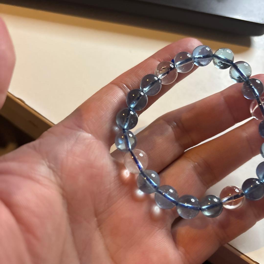すっごいレアなアクアマリンとガーネッシュヒマール水晶！綺麗！ズドドーンとくる！