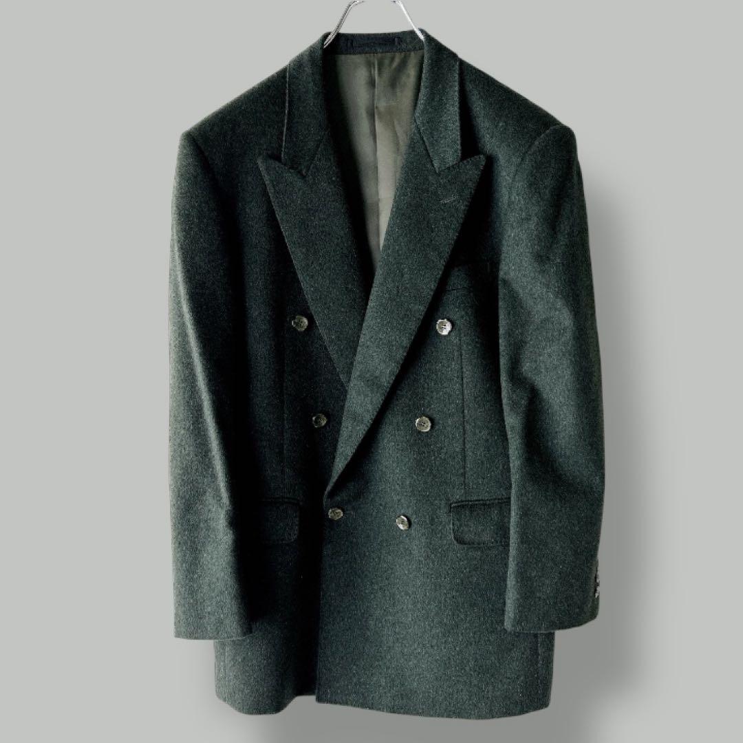 Dilroyd カシミヤ100% ダブルブレストジャケット英国製 ヴィンテージ