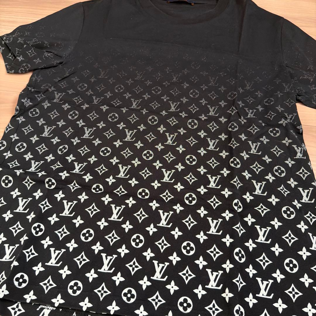 Louis Vuitton ロゴ Tシャツ ブラック