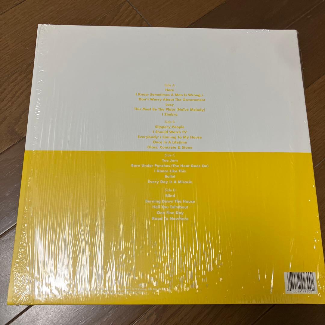 デビット　バーンズ　アメリカンユートピア　サントラ盤　レコード