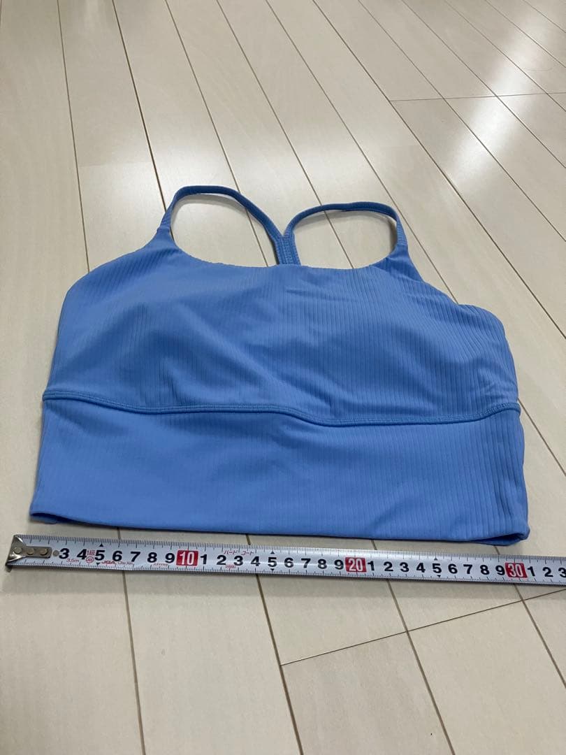 スカーラ　SUKALA ブラトップ　水色　ホットヨガ　ラバ　ピラティス　M