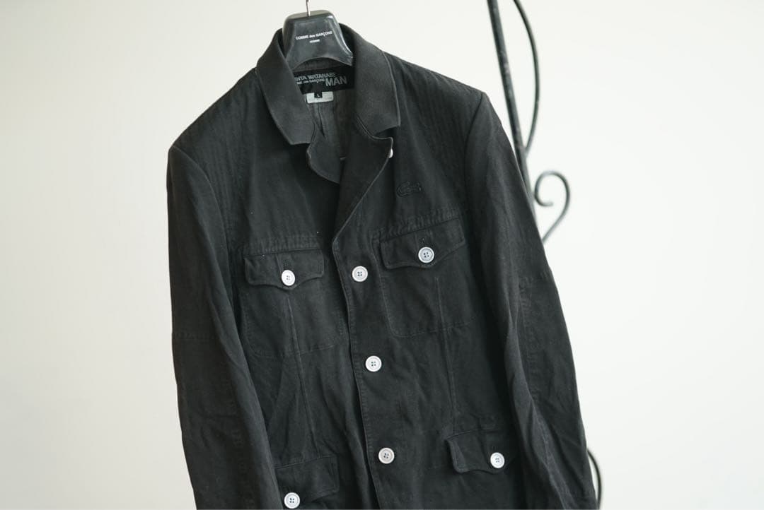 LACOSTE×JUNYA WATANABE 07SS 鹿の子 トラッカー