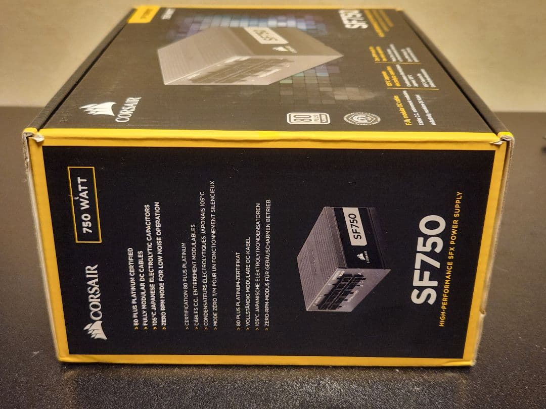 CORSAIR SF750 750W 80 PLATINUM 電源ユニット