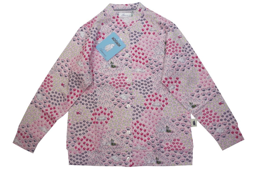 【新品】ムーミンMOOMIN/アムール　春夏物パジャマ（S)　全柄・前開き