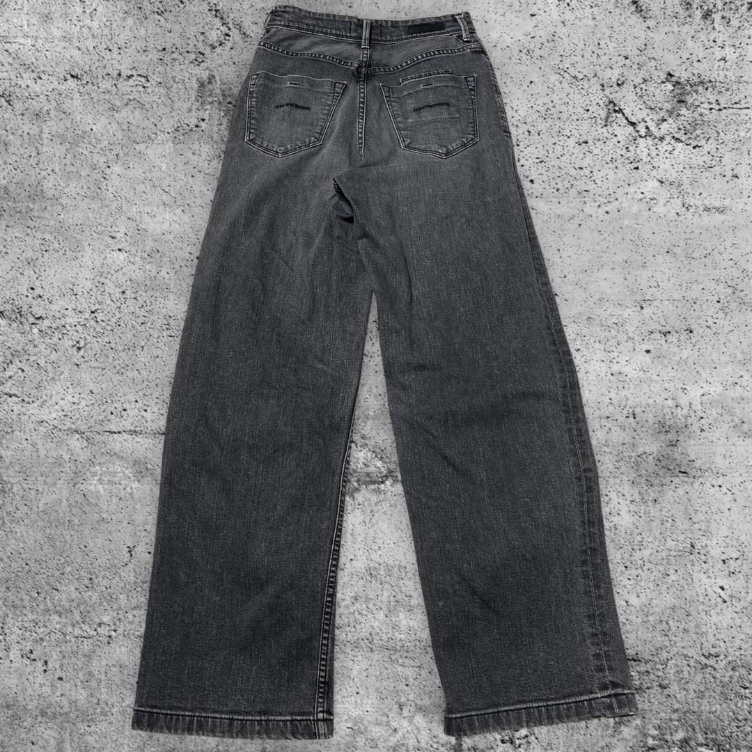 パンツ archive wide fade denim YANUK LILITH