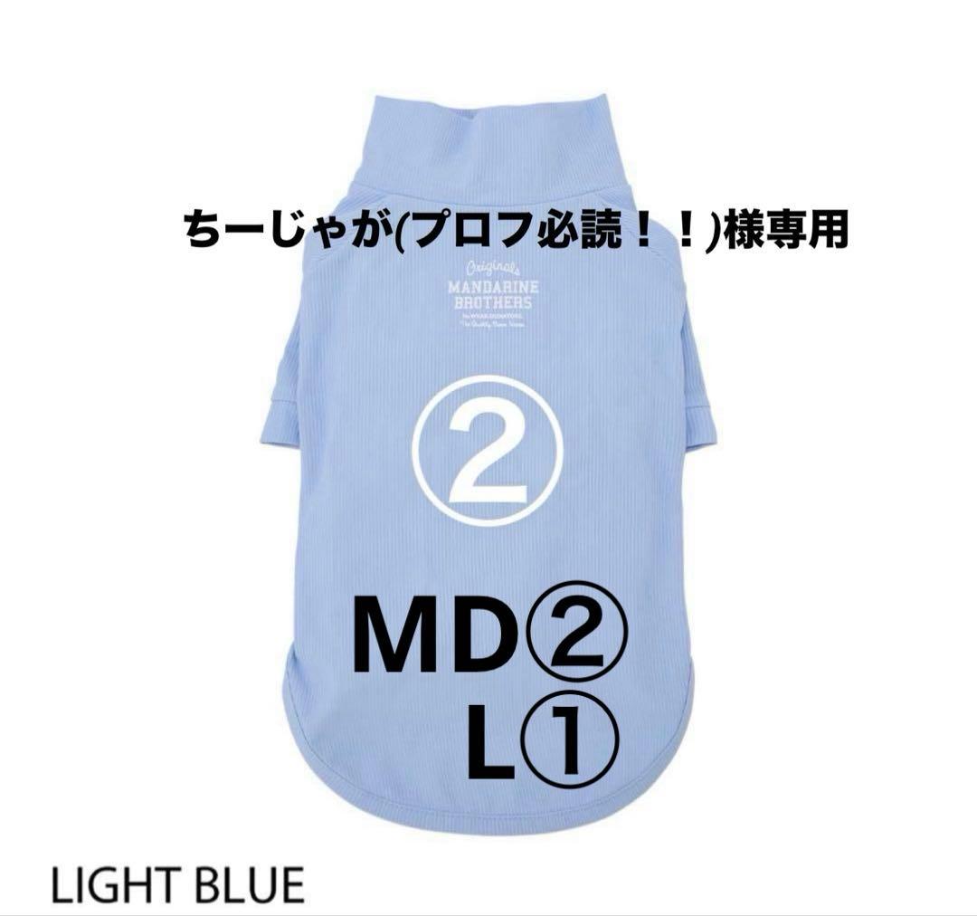 ちーじゃが(プロフ必読！！)ライトブルーMD②L①スキンタイトクールT